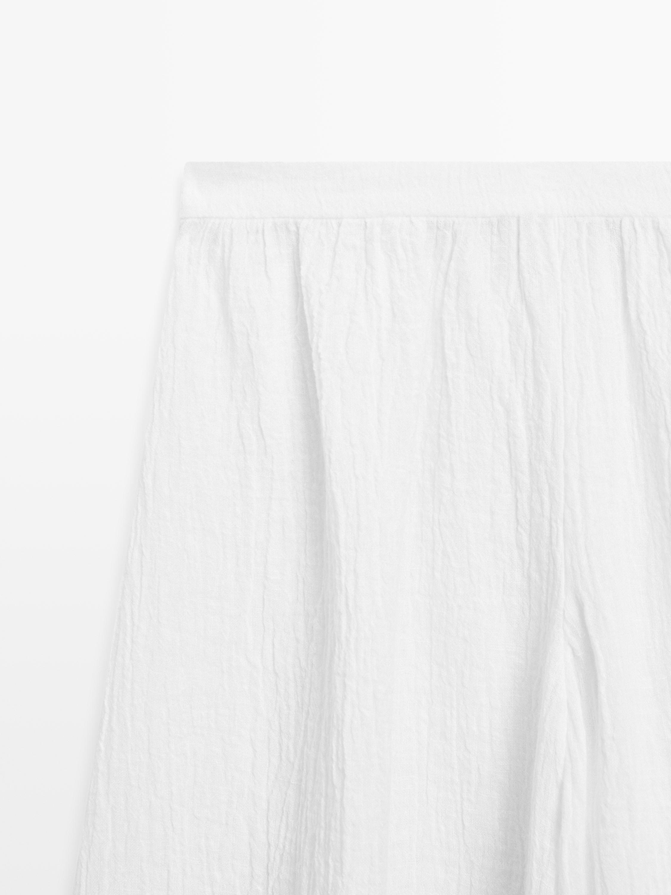 Pantalon bouffant en lin